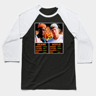 Billy Hoyle Vs Sidney Deane // White Men Cant Jump Baseball T-Shirt